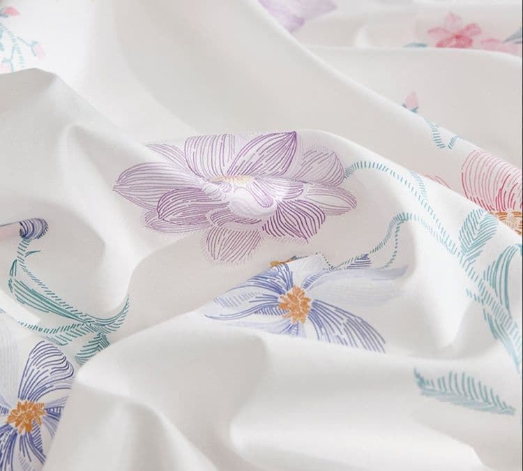 布団カバー セット 花園夢想 全綿リバーシブル寝具セット