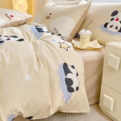 布団カバー 全綿パンダ柄寝具セット