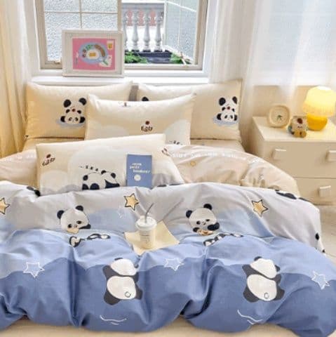 布団カバー 全綿パンダ柄寝具セット