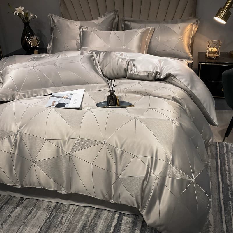 布団カバー 掛布団 優雅な花びら模様の掛布団カバー